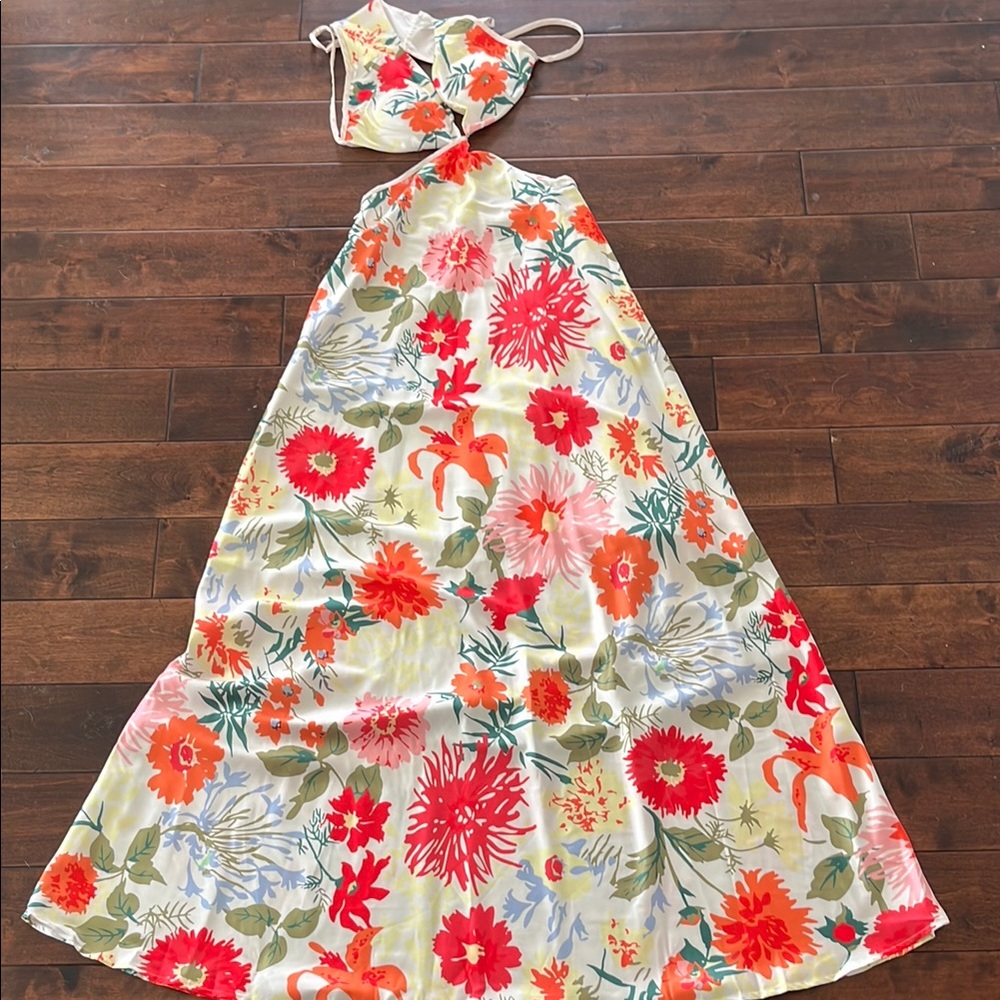 Reformation like  silk dress